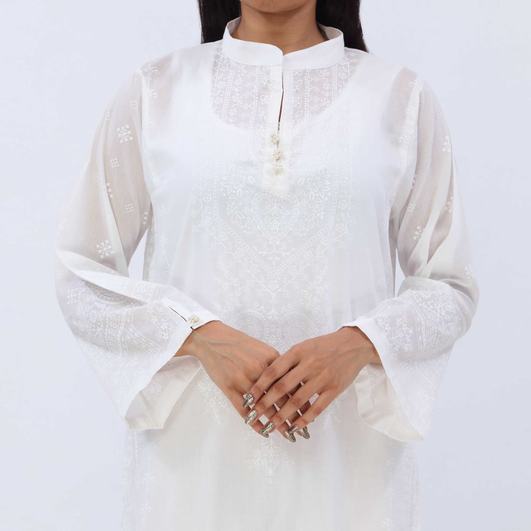 1PC- Printed Lawn Shirt PS5388