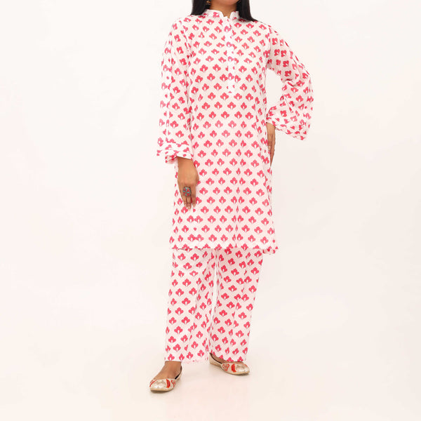 2PC- Digital Printed Lawn Suit PS5398