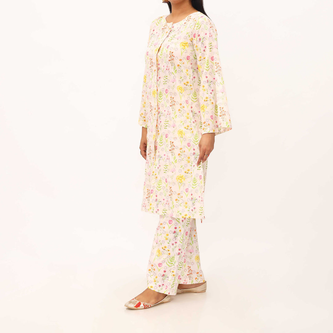 2PC- Digital Printed Lawn Suit PS5425