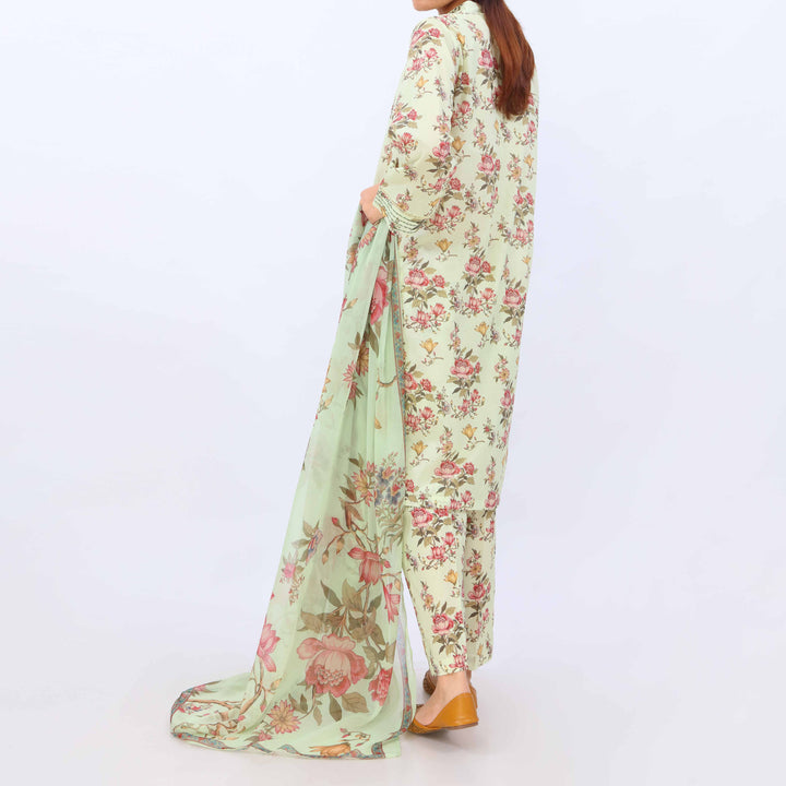 3 PC- Digital Printed Lawn Suit PS5429