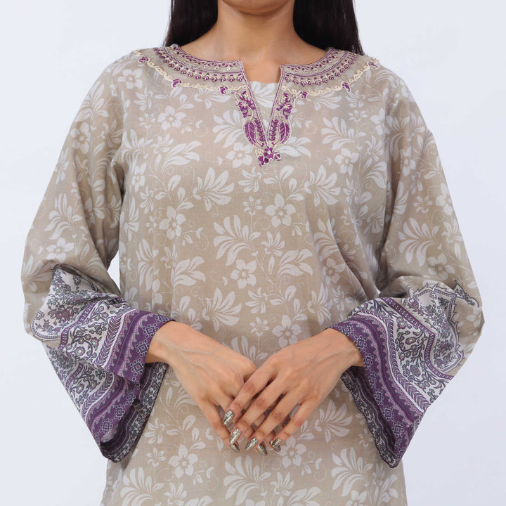 2PC- Digital Printed Lawn Suit PS5440
