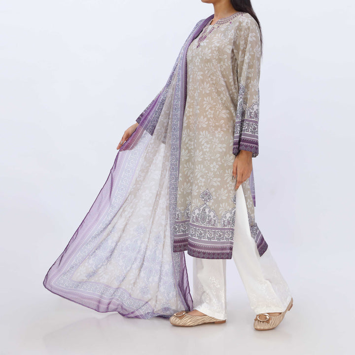 2PC- Digital Printed Lawn Suit PS5440