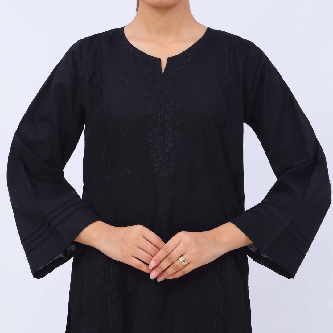 2 PC- Embroidered Cambric Suit PS5443