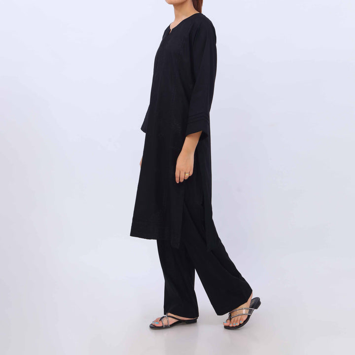 2 PC- Embroidered Cambric Suit PS5443
