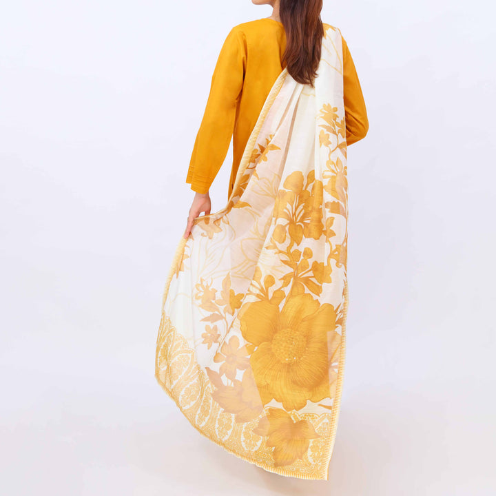 3 PC- Embroidered Cambric Suit PS5445