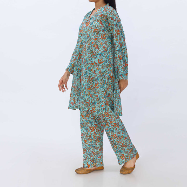 2PC- Digital Printed Lawn Suit PS5454