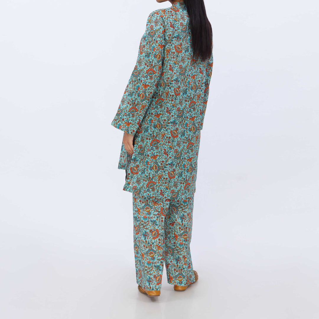 2PC- Digital Printed Lawn Suit PS5454