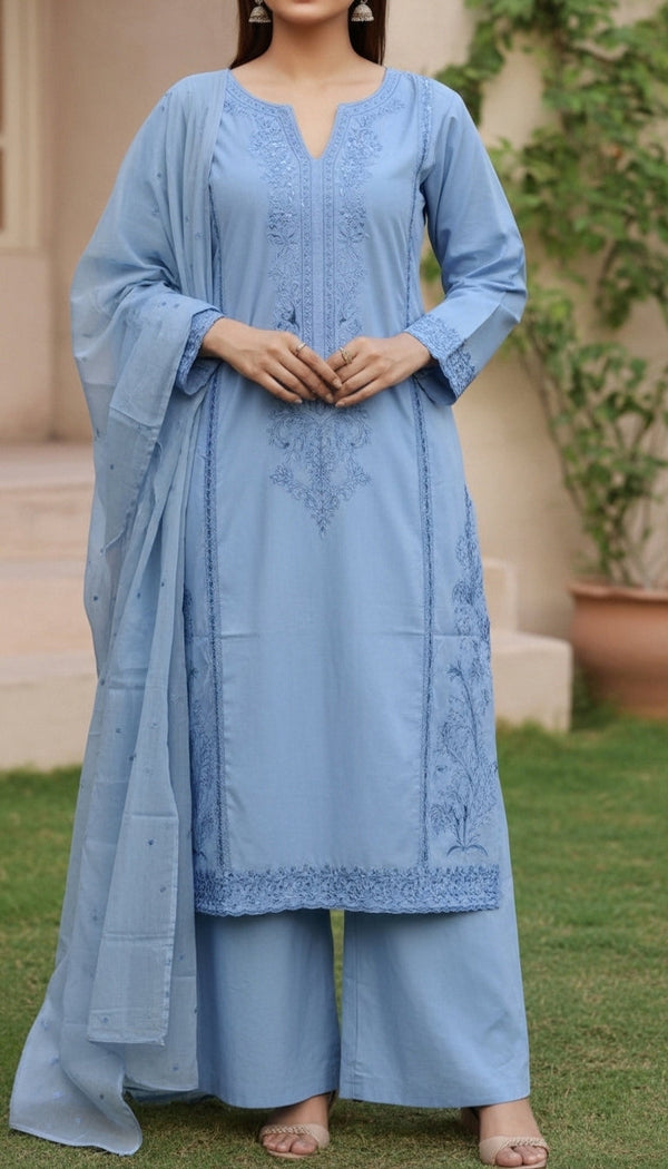 3 PC Embellished Suit PS6010