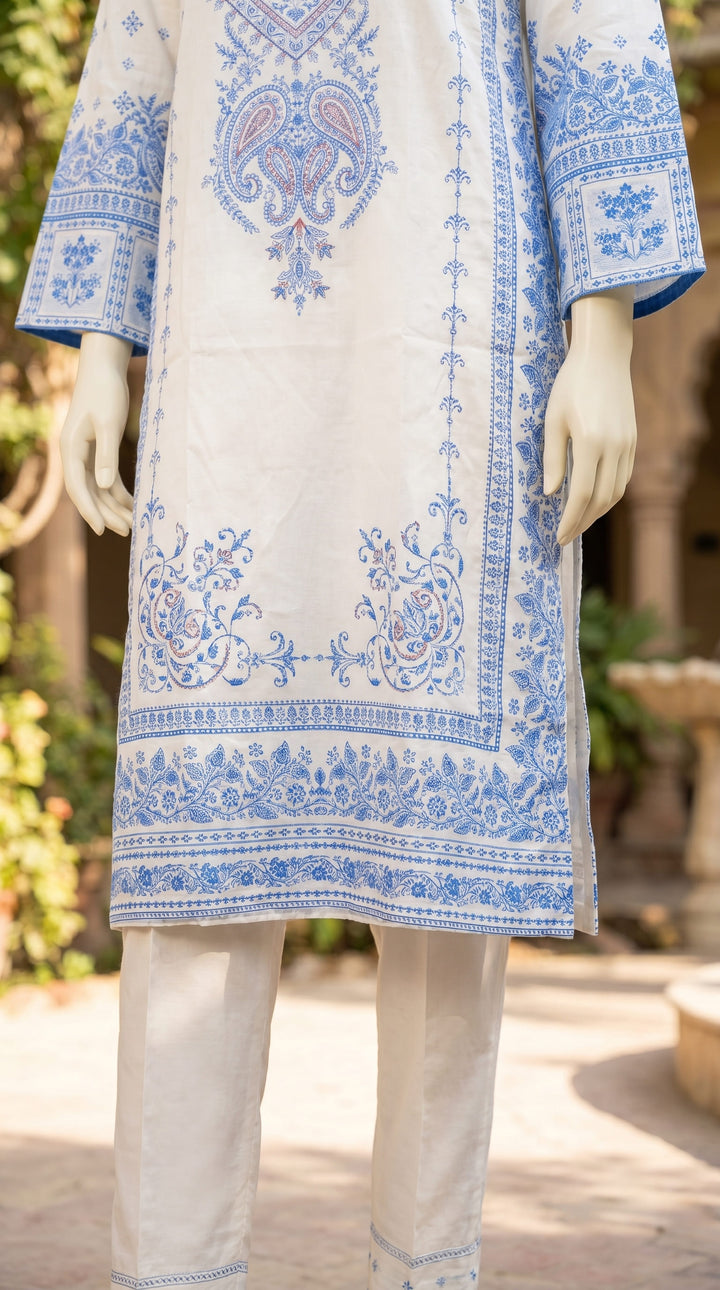 Embellished Lawn Shirt PS604093