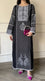 Black Dobby Embellished Stitched Shirt PS608801