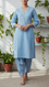 2 PC Embellished Chikan kari Suit PS6120