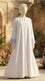 Cream Grip Silk Abaya PS618808