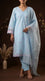 3 PC Embellished Cambric Suit PS619690