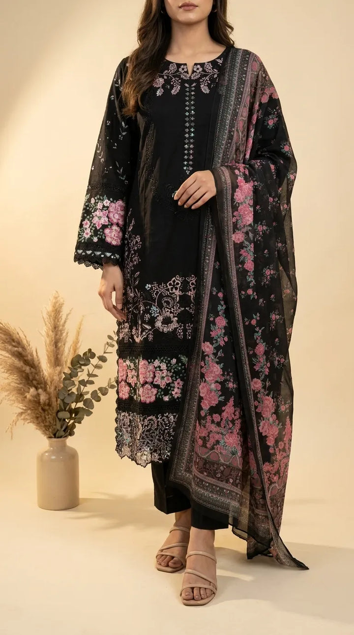 3 PC Embellished Suit PS627301
