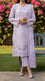 3 PC Embellished Cambric Stitched Suit PS628066
