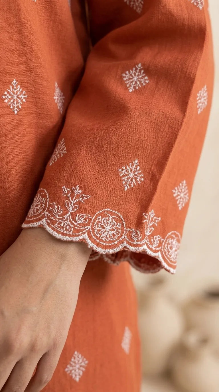 2 PC Embroidered Lawn Suit PS629721