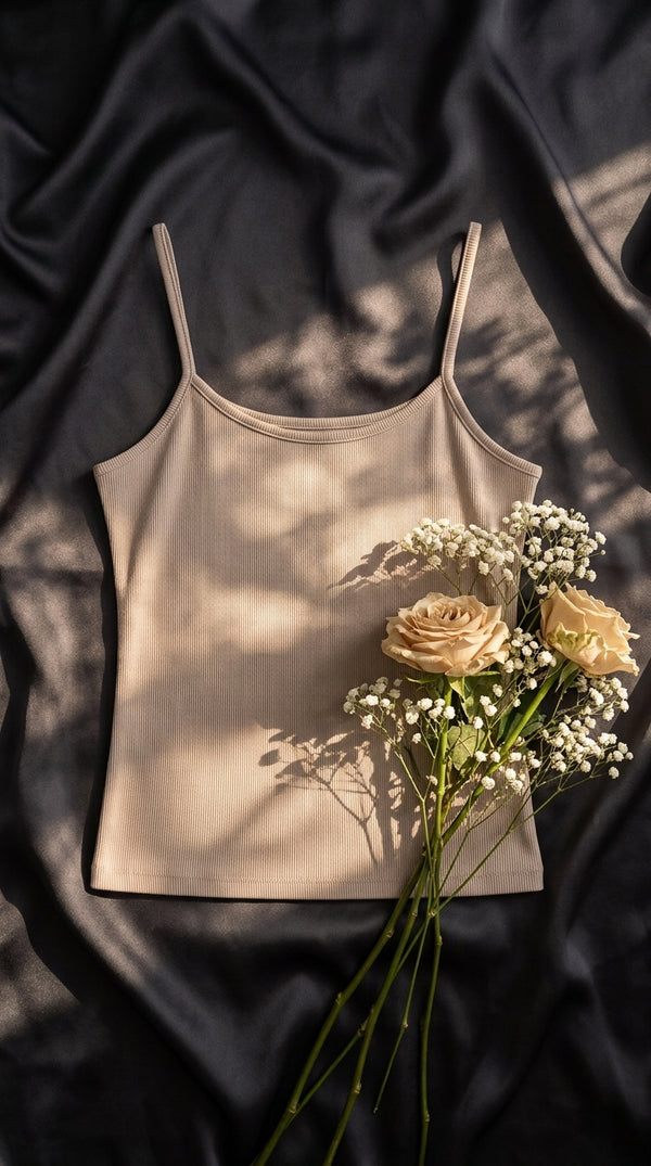 Khaki Tank Top PT6001