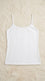 White Solid Tan Top PT601309