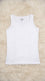 White Solid Tank Top PT601609