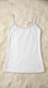 White Solid Tank Top PT6029