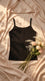 Black Solid Tank Top PT6031
