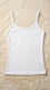 White Solid Tank Top PT6035