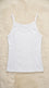 White Solid Tank Top PT6037