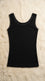 Black Solid Tank Top PT6039