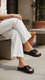 Black Formal Slipper PU0307