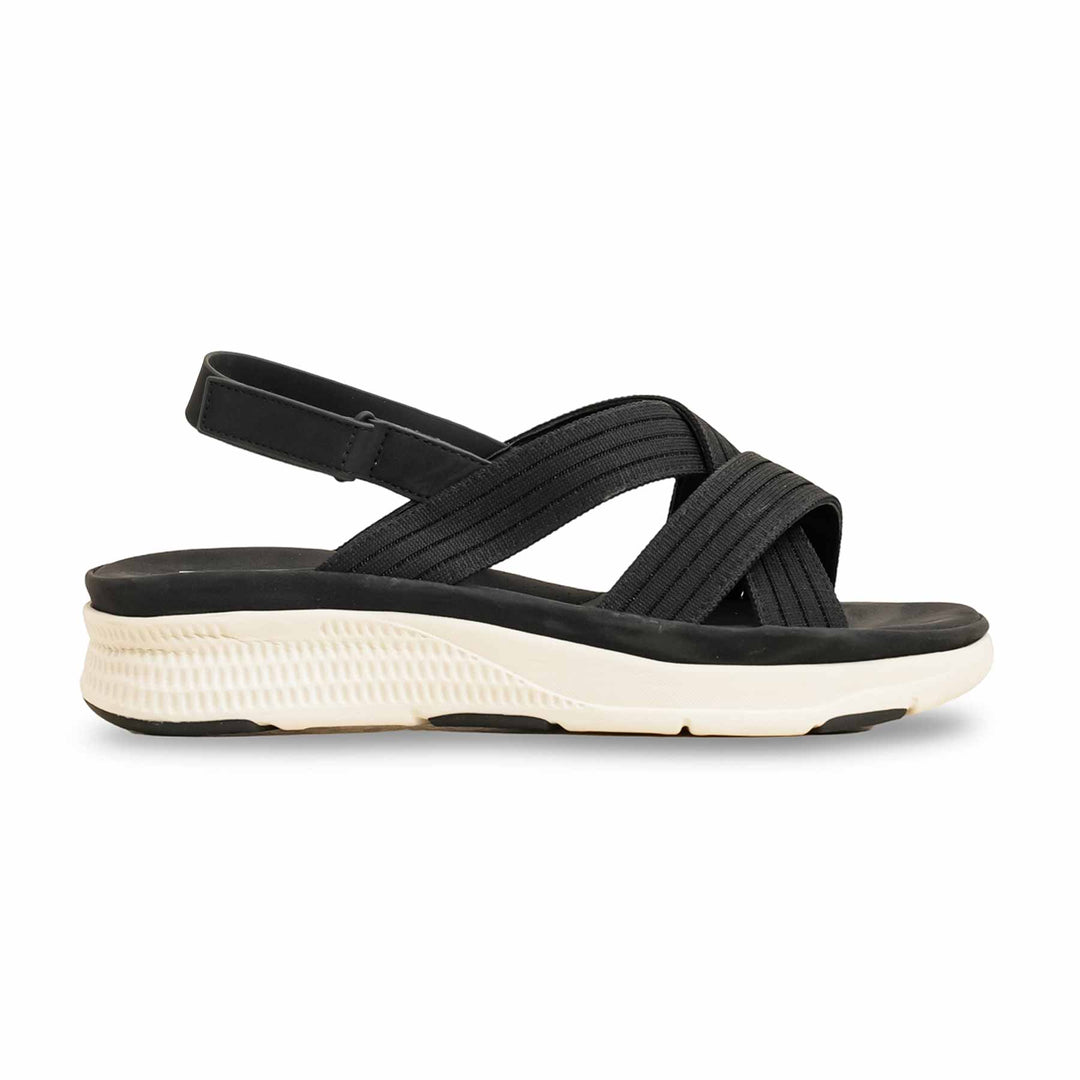 Black Formal Sandal For Ladies PU0362