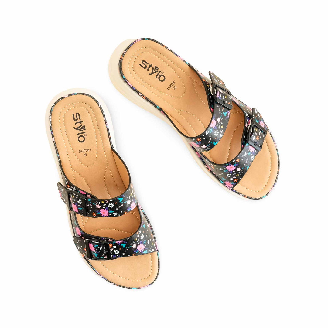 Black Formal Slipper PU0381
