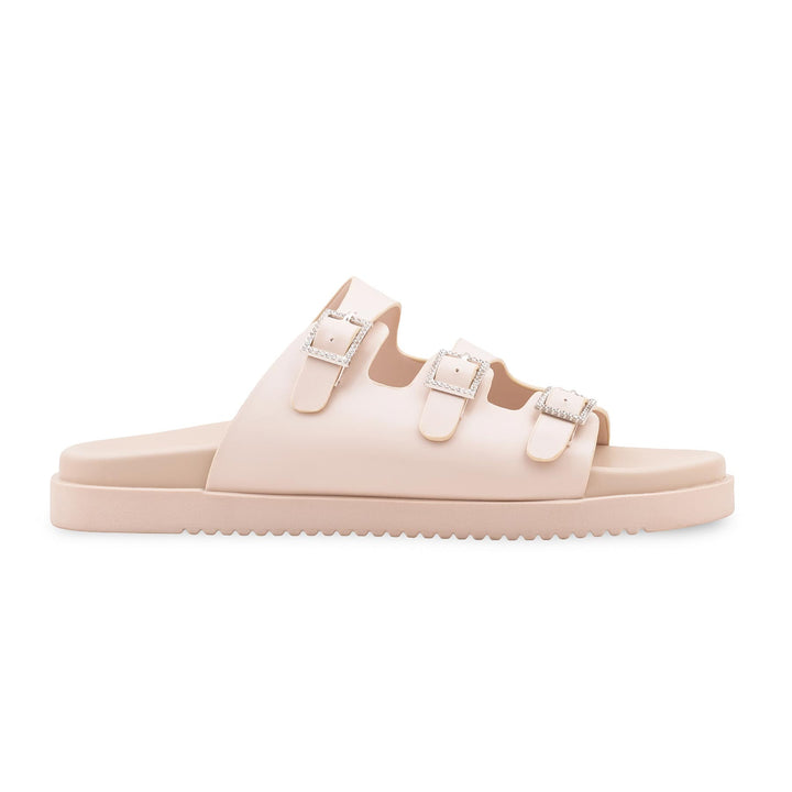 Cream Formal Slipper For Women PU0385