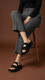 Black Formal Slipper PU0446