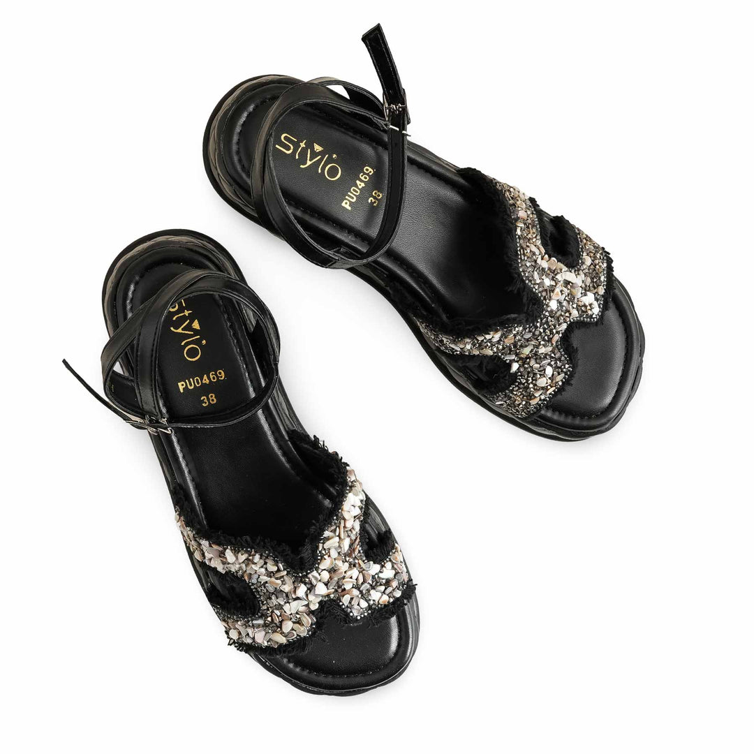 Black Formal Sandal PU0469