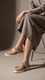 Golden Formal Slipper PU0472