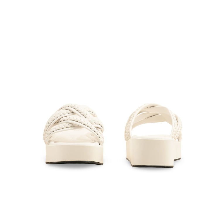 White Formal Slipper PU0475