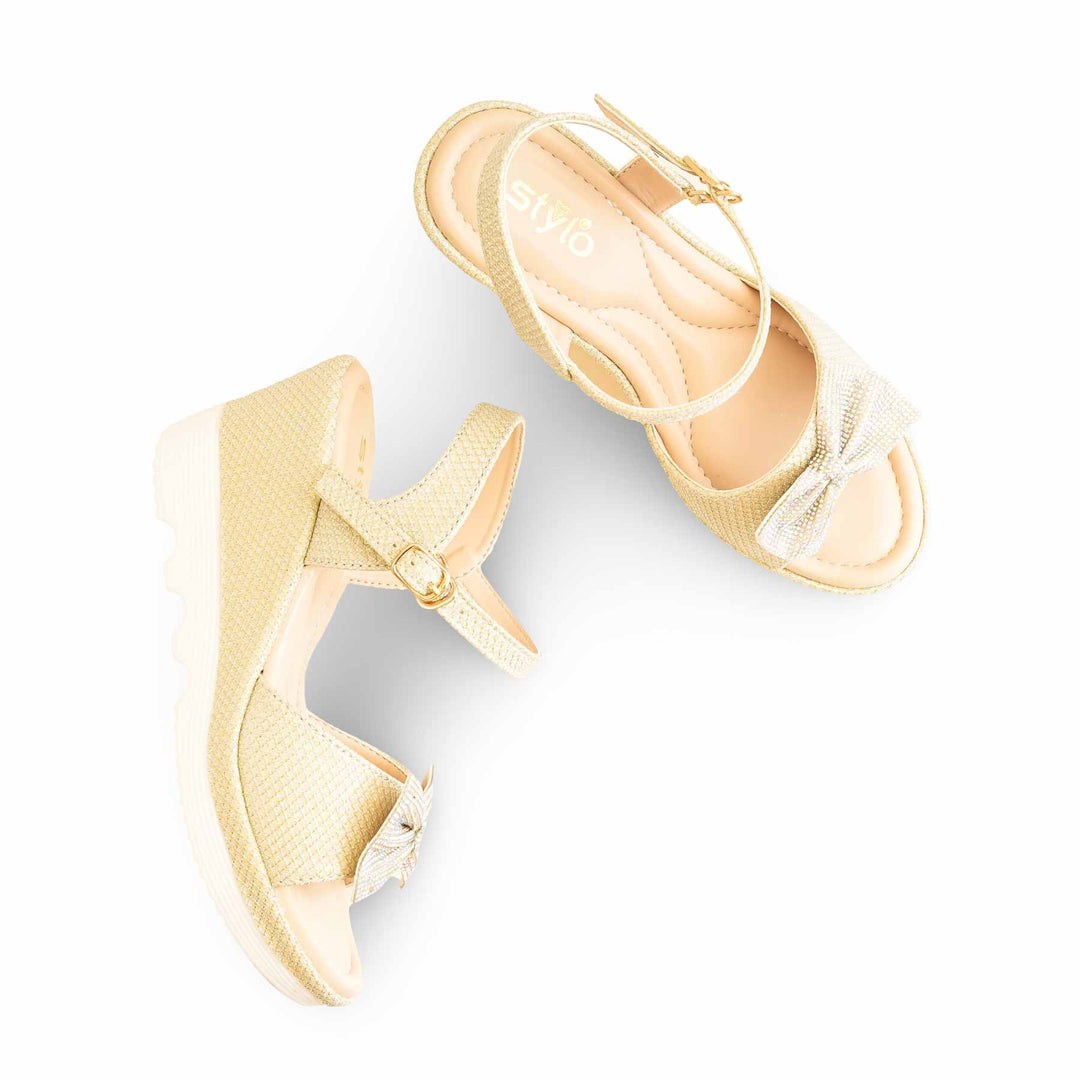 Golden Formal Sandal PU0479