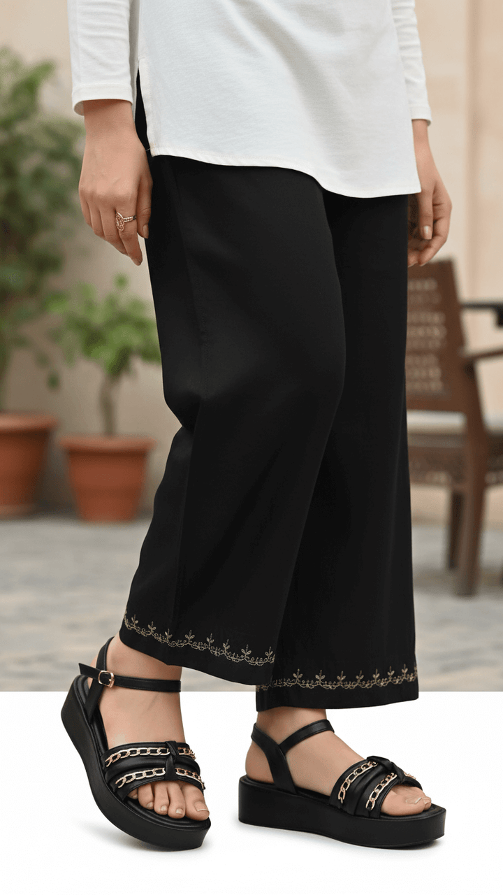 Black Formal Sandal PU0483
