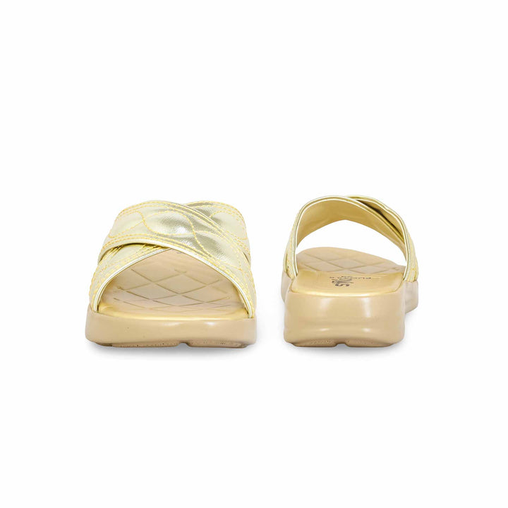 Golden Formal Slipper PU0486