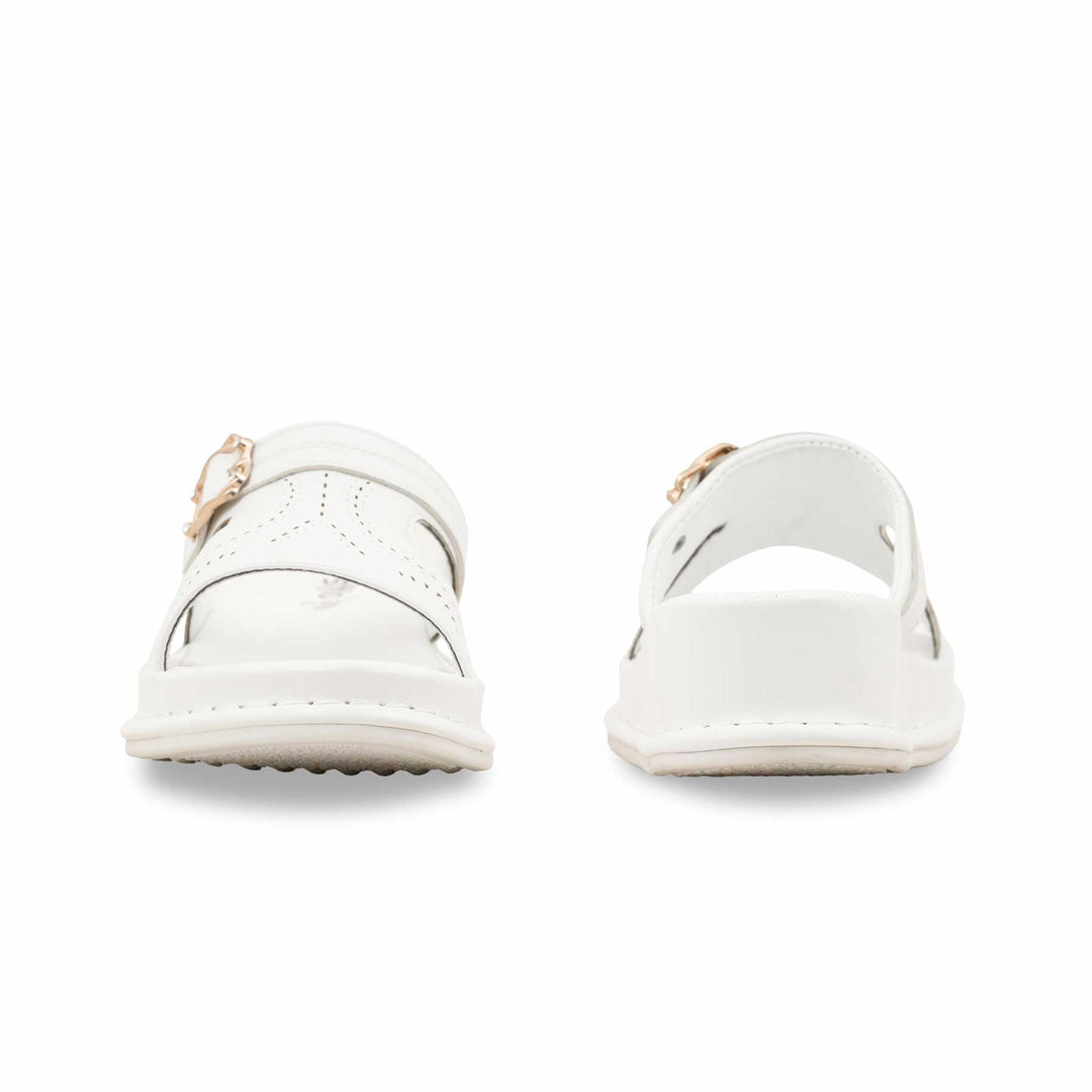 White Formal Slipper PU0495