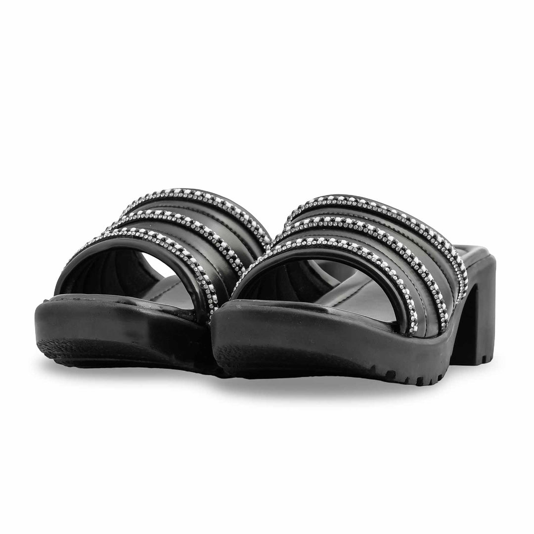Black Formal Slipper PU0496