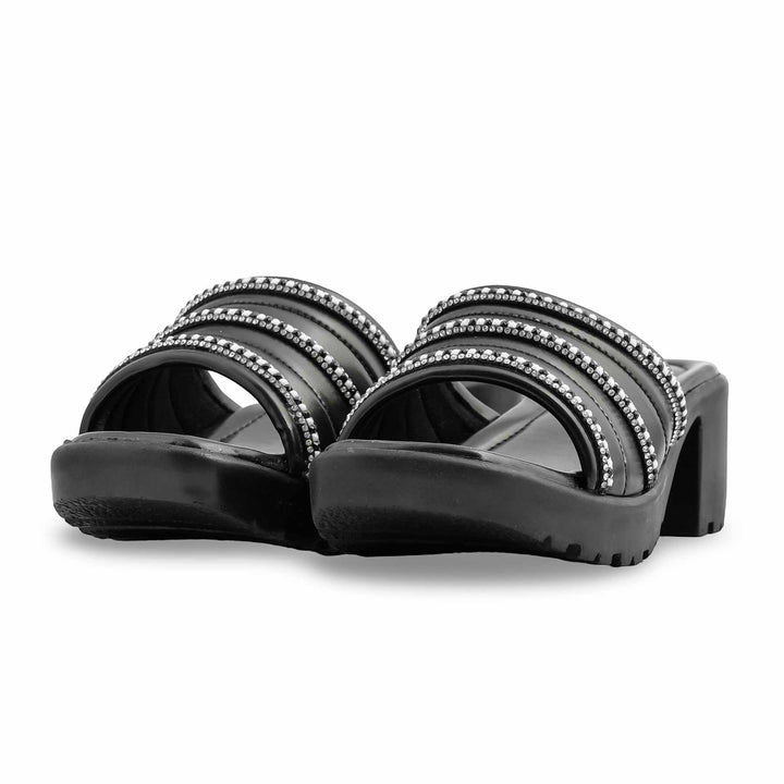 Black Formal Slipper PU0496