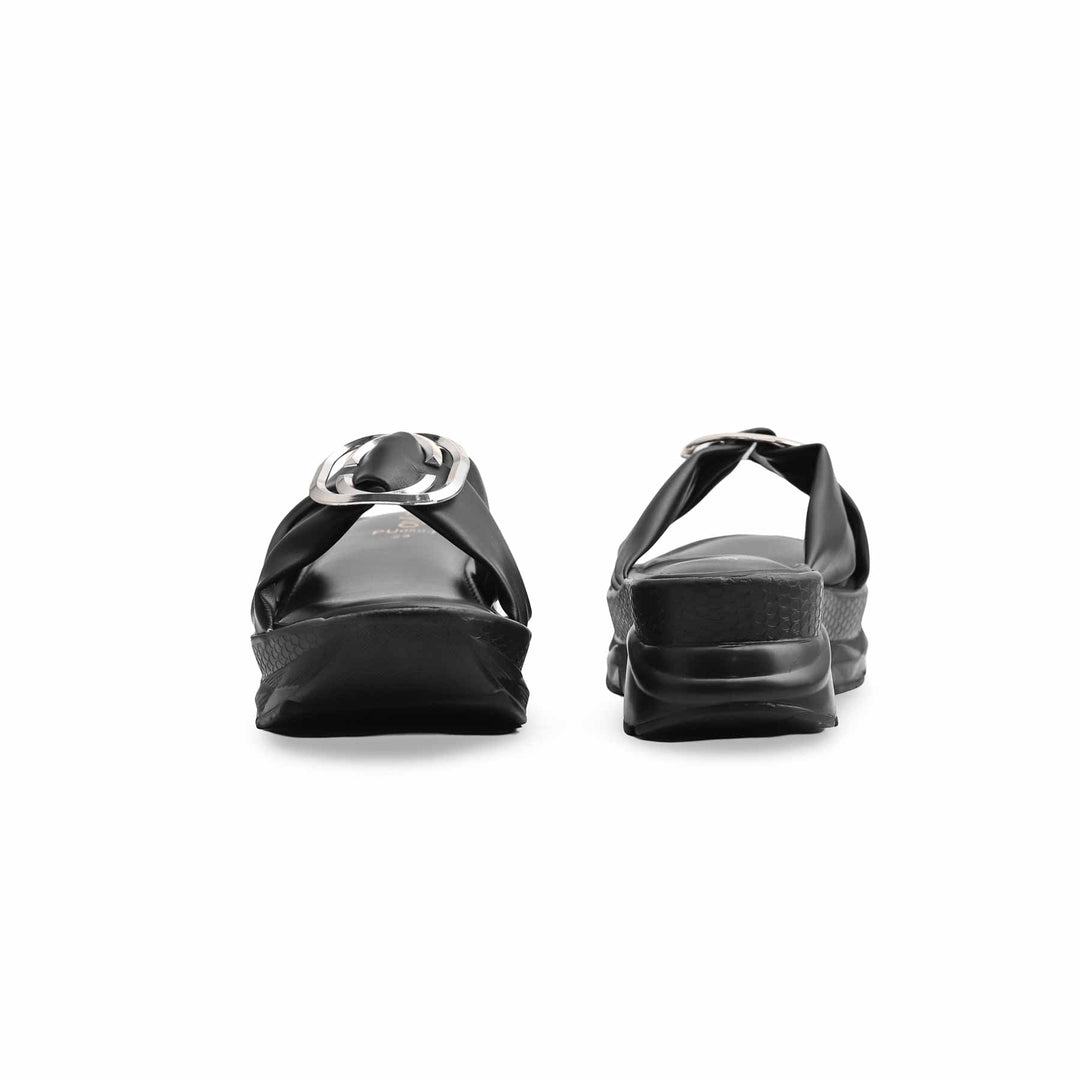 Black Formal Slipper PU0500