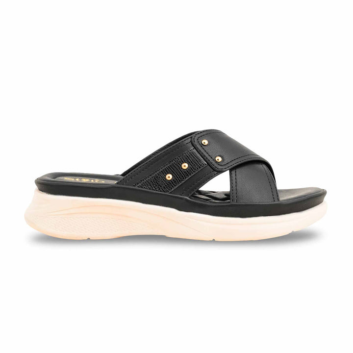 Black Formal Women Slipper PU0509