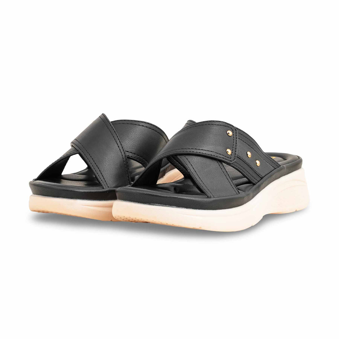Black Formal Women Slipper PU0509