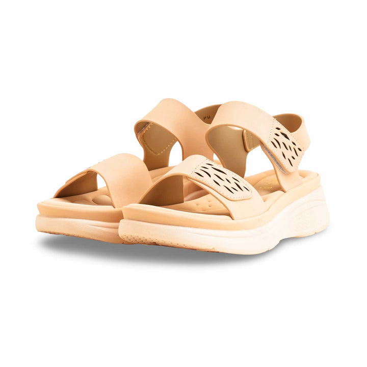 Beige Formal Sandal For Women PU0511