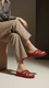 Maroon Formal Slipper PU0520