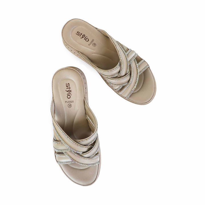 Beige Formal Slipper PU0520