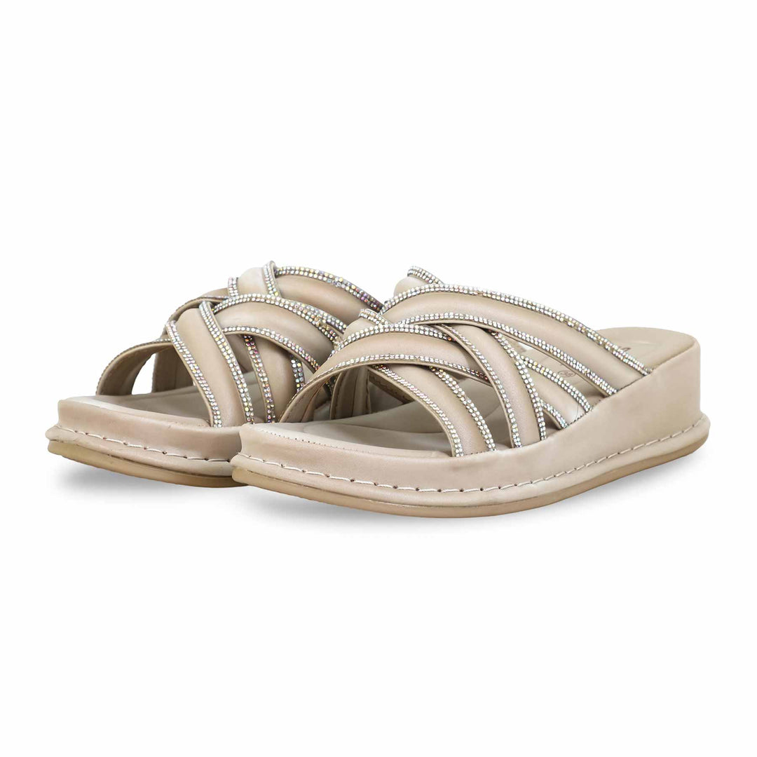 Beige Formal Slipper PU0520