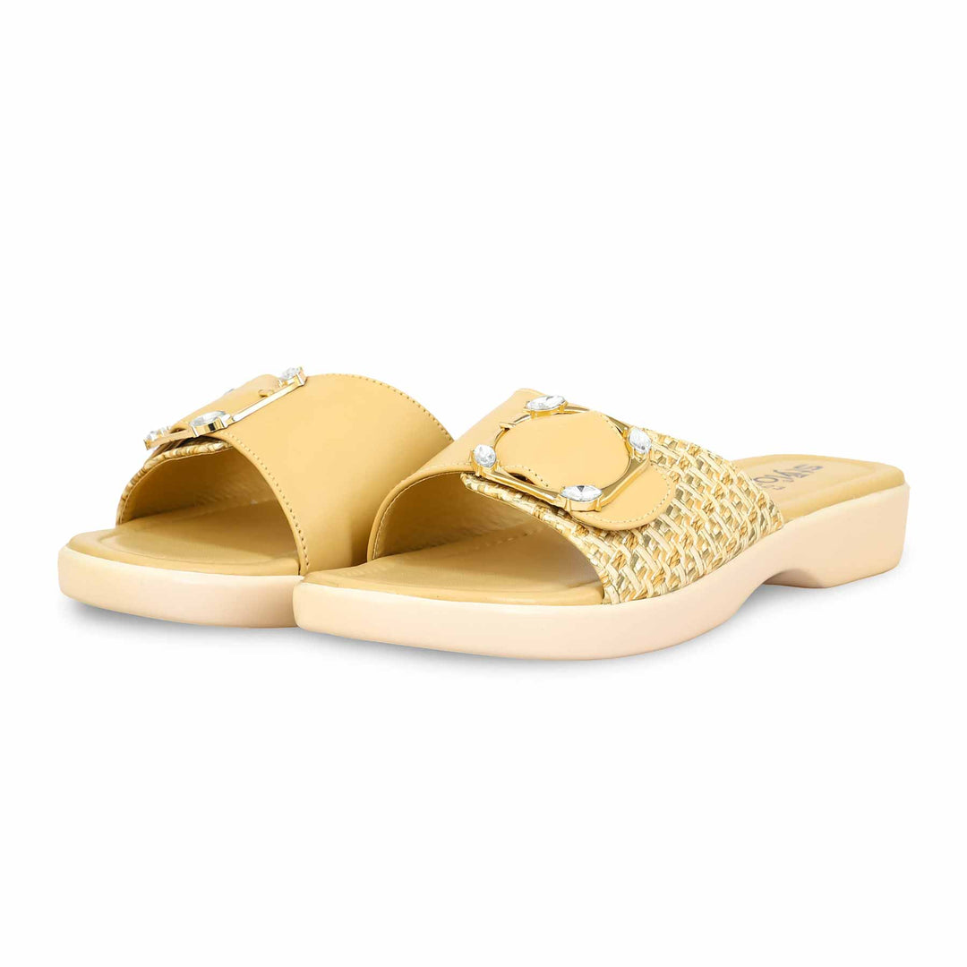 Beige Formal Slipper PU0523